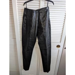 Vintage Verducci high waisted Leather pants